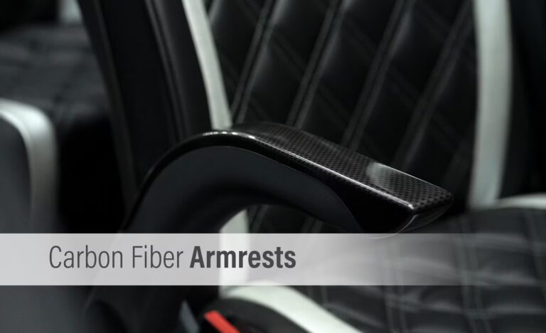 Carbon-Fiber-Armrests