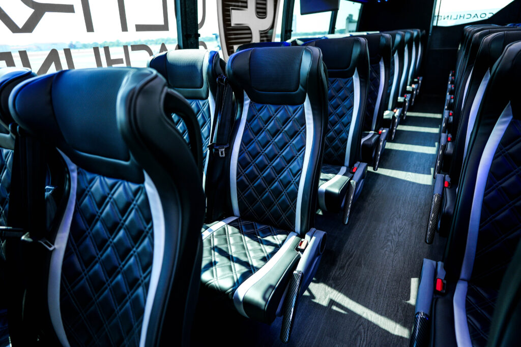 Ultra Coachliner seating side shot